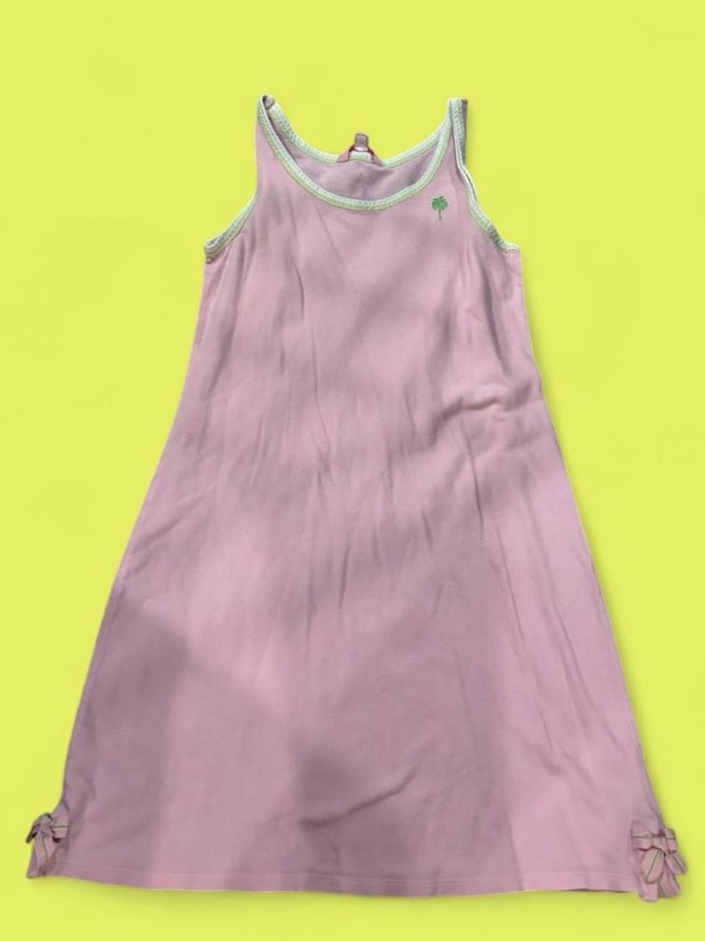 Lilly Pulitzer Pink Sleeveless A-Line Nightdress with Bow Details
